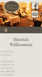 Mobile Screenshot of das-kleine-restaurant.de