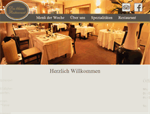 Tablet Screenshot of das-kleine-restaurant.de